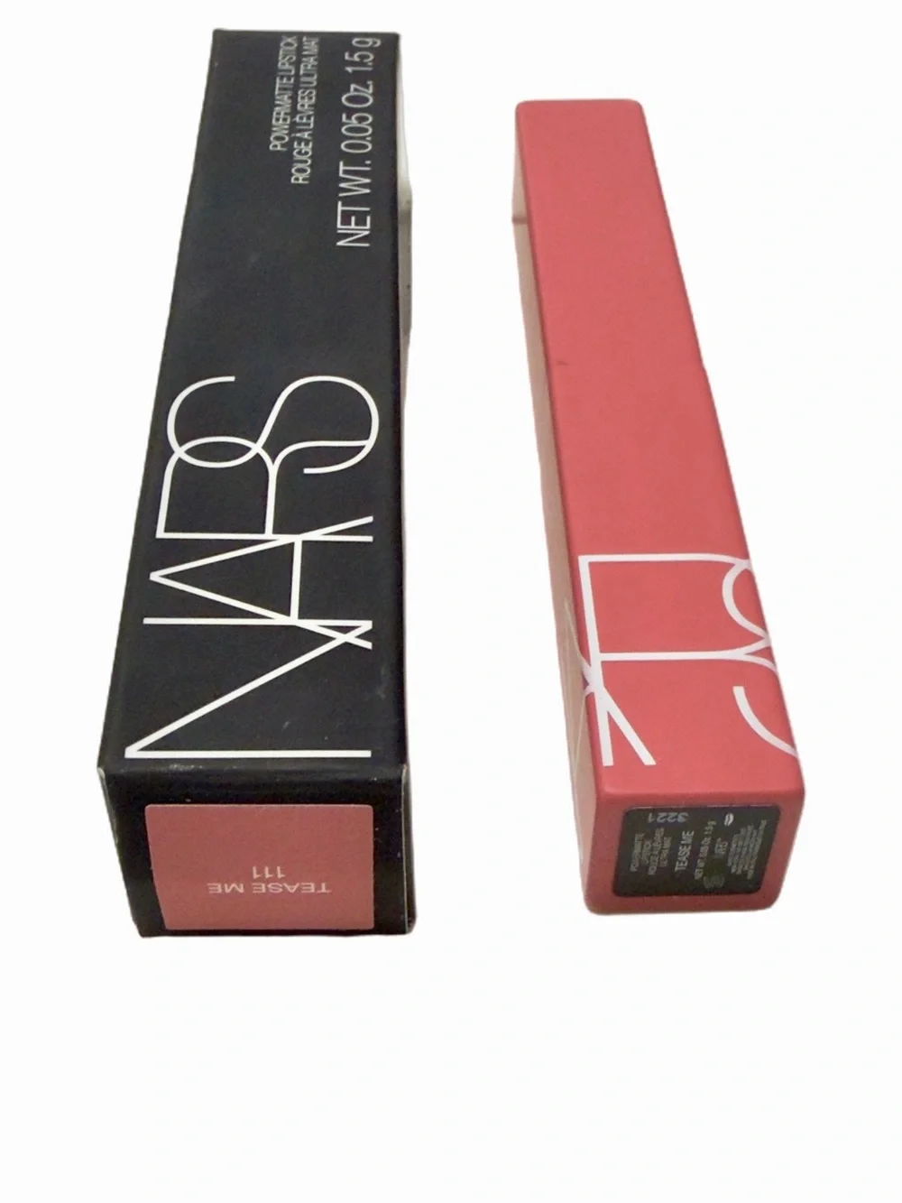 NARS Powermatte Tease Me- 111 Rose Pink Matte Lipstick